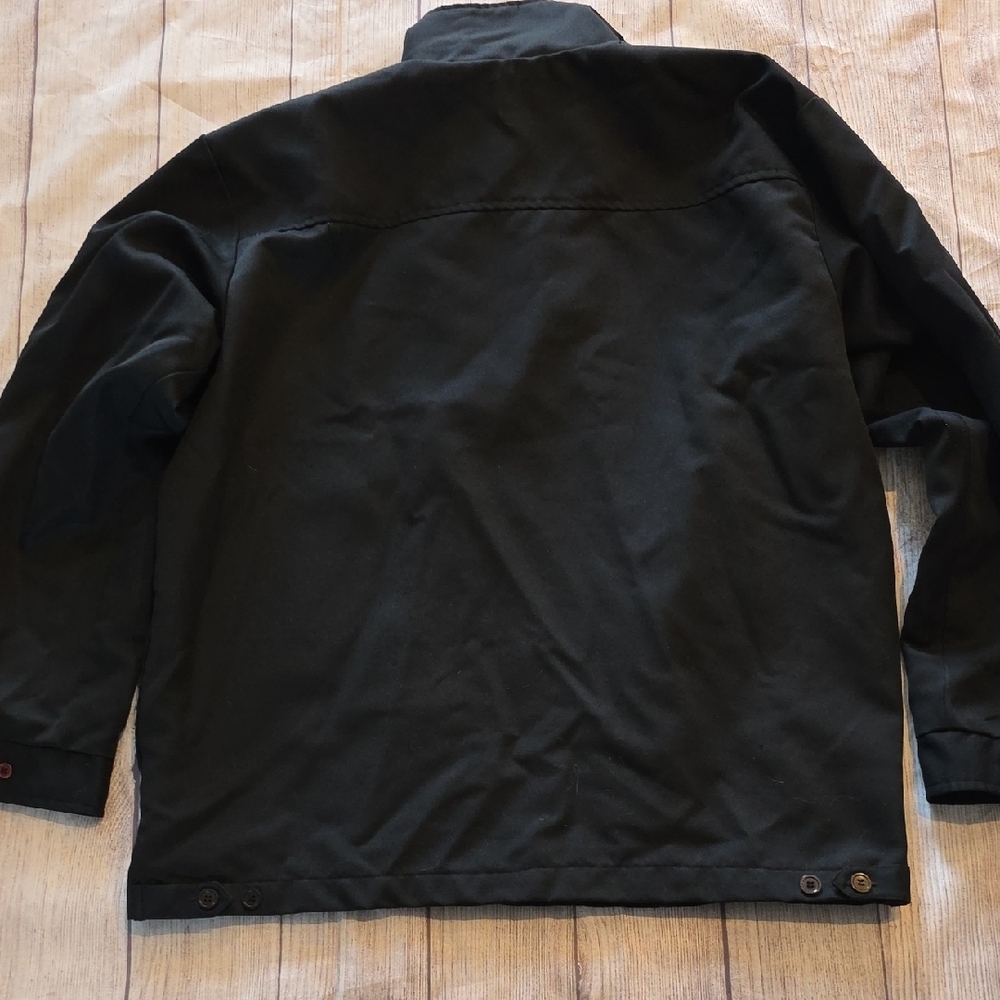 Burnside Men's Black Lightweight Shirt Jacket - Picture 5 of 6